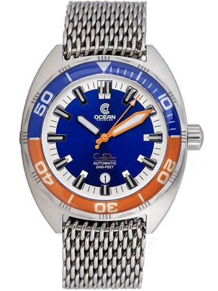 Ocean Crawler Core Diver Swiss Automatic Watch with AR Sapphire Crystal #CD-118
