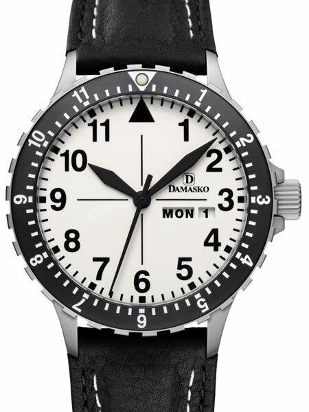 Damasko Swiss ETA Automatic with a Rotating 12-Hour Bezel and Fully Luminous Dial #DA47