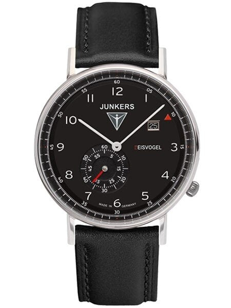 Junkers Eisvogel F13 Swiss Quartz Dress Watch with Small Seconds, Date  #6730-2