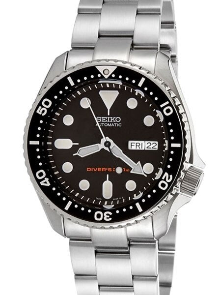Seiko SKX007 Divers Automatic Watch Super-O "Boyer" Edition with a Flat Sapphire Crystal #SKX007