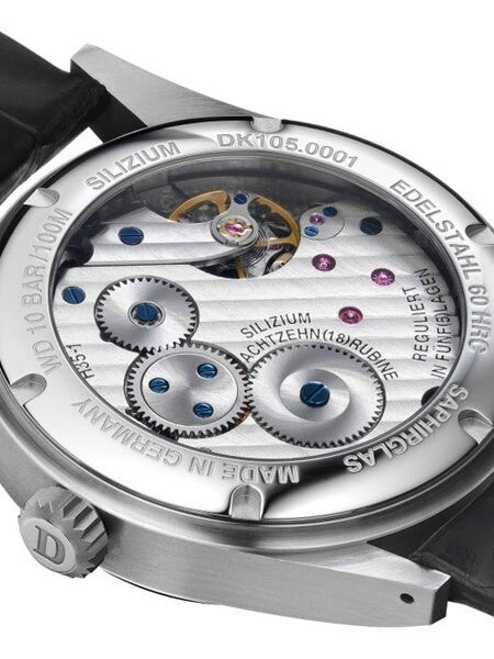 Damasko High-Beat Mechanical (Hand Wind) Watch with an Anthracite Dial Dial #DK105-A