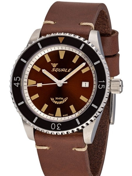 Squale Montauk 300 Meter Swiss Made Automatic Dive Watch with Sapphire Crystal #MTK-05