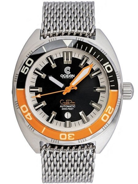 Ocean Crawler Core Diver Swiss Automatic Watch with AR Sapphire Crystal #CD-122