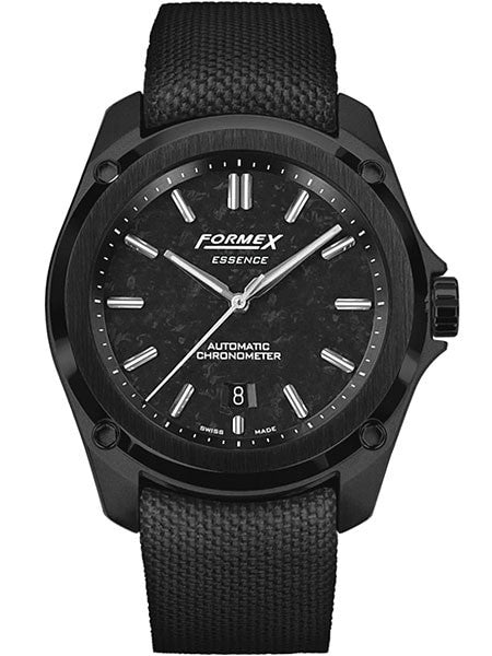 Formex Essence Leggera Swiss Automatic Chronometer with Forged Carbon Dial #0330-4-6399-811