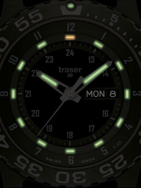 Traser Shade Military Watch with 45mm Case and Sapphire Crystal #104207