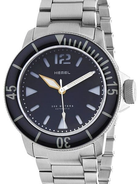 HEMEL 300-Meter Automatic Dive Watch with Luminous Bezel and AR Sapphire Crystal #HD1-02