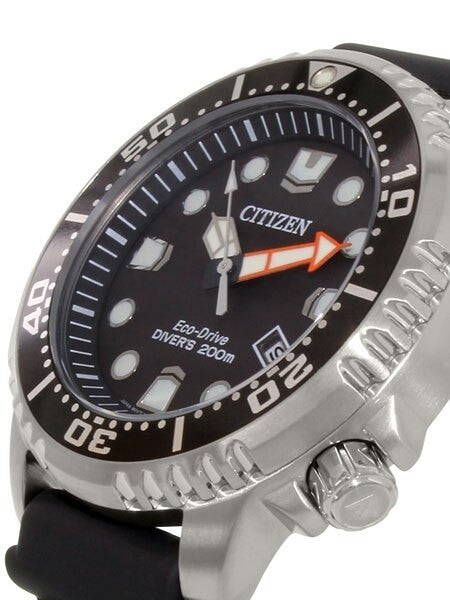Citizen Eco-Drive Promaster Scuba Diver Watch with Rubber Dive Strap #BN0150-10E