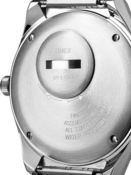 Todd Synder Timex Q Reissue of 1970's 38mm Stainless Steel Bracelet Watch #TW2T95500JR