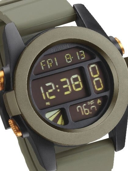 Nixon Unit Watch with Chronograph, Dual Time, Temperature, and Alarm #A197-1265