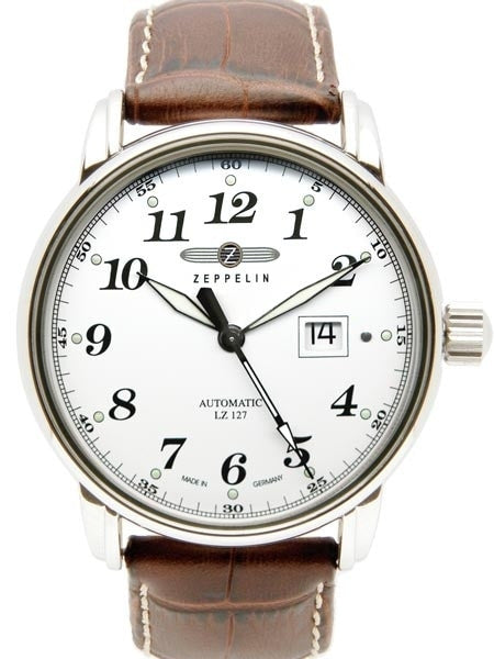 Graf Zeppelin Automatic, Big Date Watch with Sapphire Crystal #7654-1