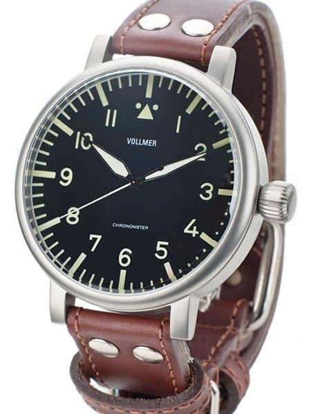 Vollmer W585B Kampfgruppen WWII-Style 55mm Limited Edition COSC Certified Chronometer