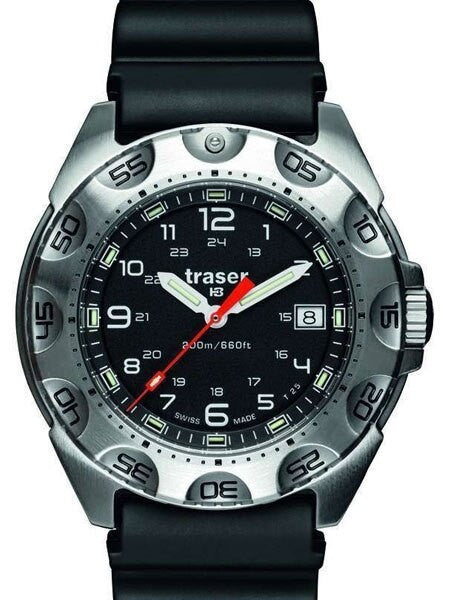 Traser Survivor Military Watch with Green Tritium Illumination and Sapphire Crystal #105471