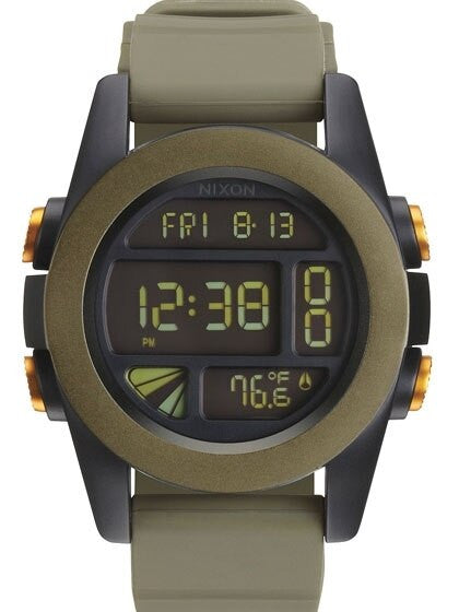 Nixon Unit Watch with Chronograph, Dual Time, Temperature, and Alarm #A197-1265