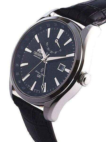 Orient Automatic GMT (dual time)  with Sapphire Crystal and Power Reserve #DJ05002B