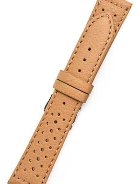 Toscana Racing-Style Tan Calf Leather Watch Strap SURB-H-78013