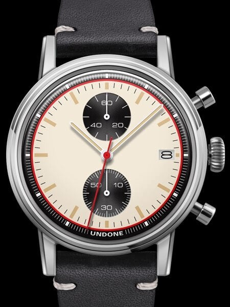 Undone Newman Two-Eye, MechaQuartz Chronograph with 60-Minute Stopwatch #Newman