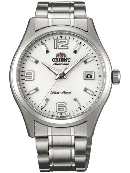 Scratch and Dent - Orient Chicane Automatic Watch with White Dial, Stainless Steel Case #ER1X001W-SND