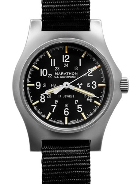 Marathon Mechanical Hand Winding General Purpose Watch with Tritium Illumination #WW194003SS