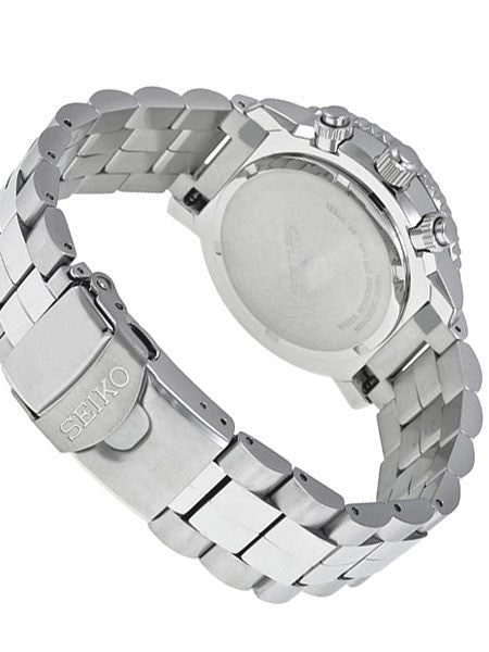 Seiko SNA411P1 Quartz Flightmaster Chronograph Watch with Alarm Function