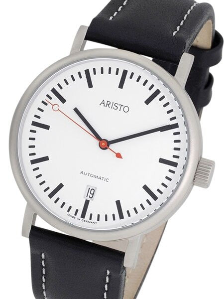 Aristo 3H146 Railways Styled Watch with Swiss Automatic Movement
