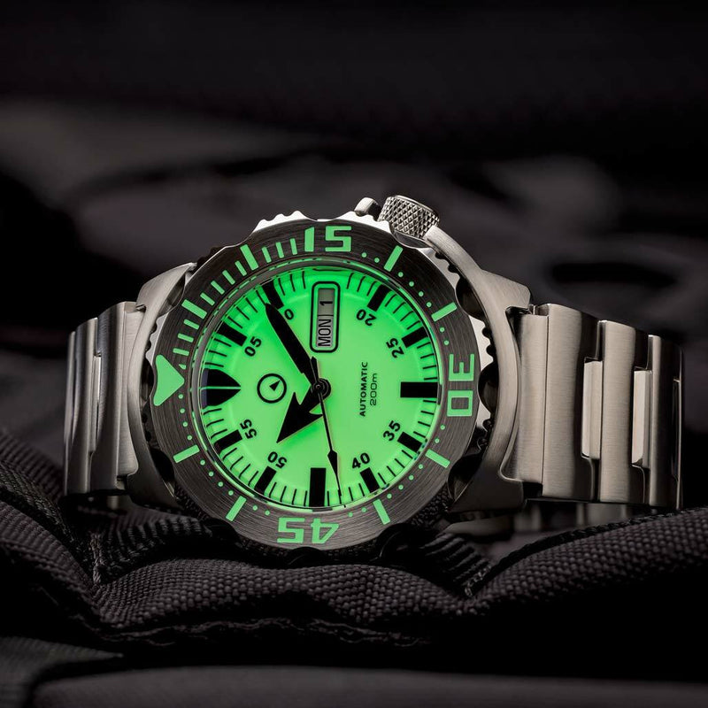 Islander C3 SuperLuminous Dial Automatic Dive Watch with AR Double Dome Sapphire Crystal, and 120-click Bezel #ISL-58