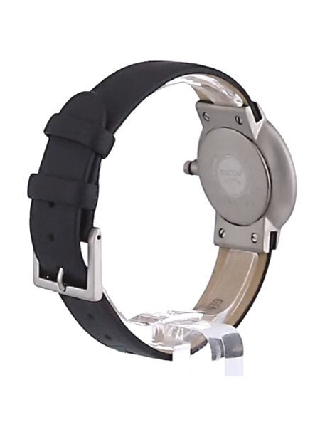 Boccia Ladies Quartz Watch with Titanium Case and Leather Band #3123-09
