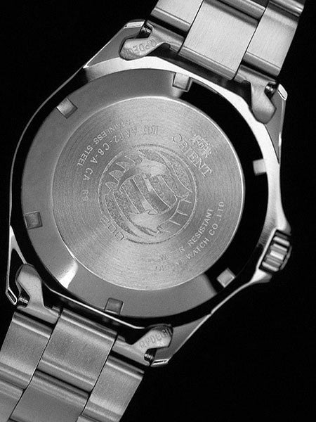 Orient Blue Dial Automatic Dive Watch with SS Bracelet #AA02005D