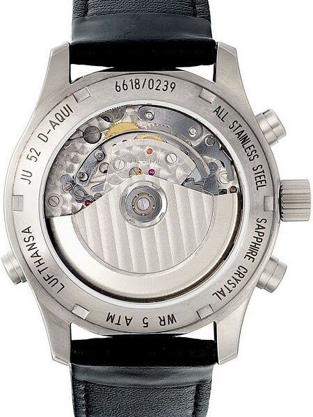 Junkers Iron Annie Valjoux 7753 Automatic Chronograph Watch with Sapphire Crystal #6618-1