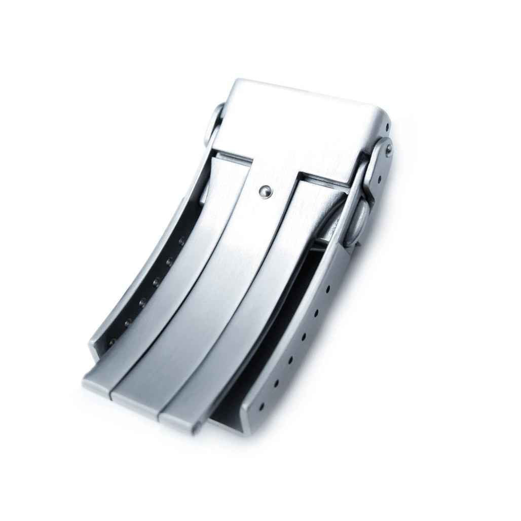 claspページ Stainless Steel V Clasp Double Lock Diver Buckle, Brushed #CLASP