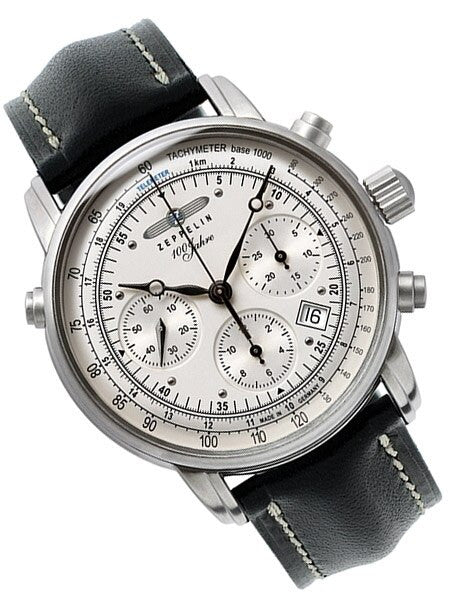 Graf Zeppelin Valjoux 7753 Automatic Chronograph Watch with Domed Sapphire Crystal #7618-1