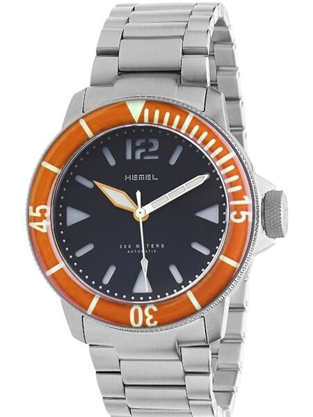 HEMEL 300-Meter Automatic Dive Watch with Luminous Bezel and AR Sapphire Crystal #HD1-04