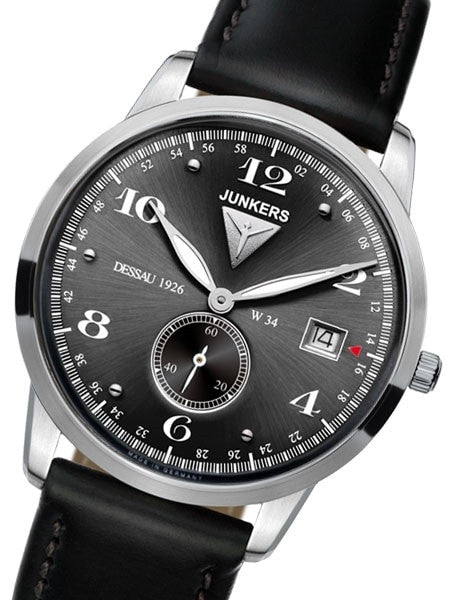 Junkers Dessau 1926 Flatline Ulta-Thin Dress Watch #6334-2