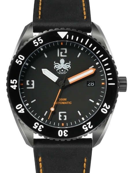 PHOIBOS Reef Master DLC 300-Meter Automatic Dive Watch with Double Dome AR Sapphire Crystal #PY015D