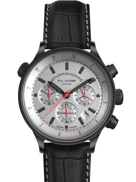 Sturmanskie Gagarin Quartz Chronograph Watch with 24-hour Sub-Dial #4564466