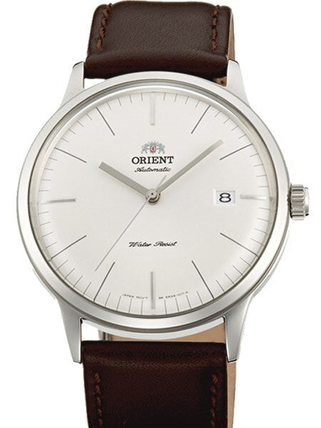 SCRATCH AND DENT - Orient Bambino V3 Automatic Dress Watch with White Dial, Applied Silver Hour Markers #ER2400MW 1