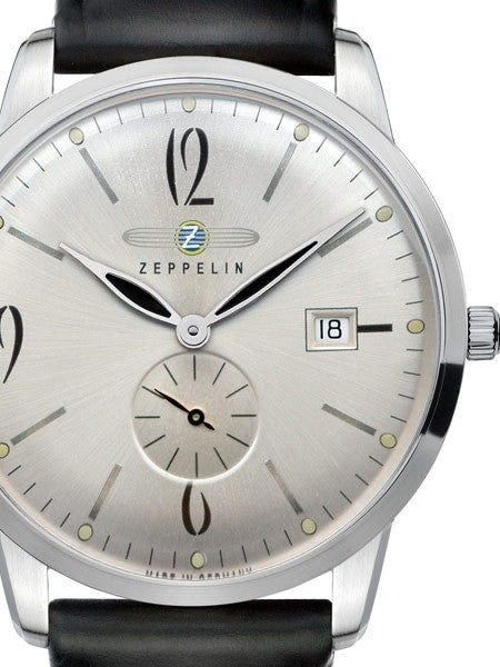 Graf Zeppelin Flatline Dress Watch that is Just 7mm Thin! #7334-4