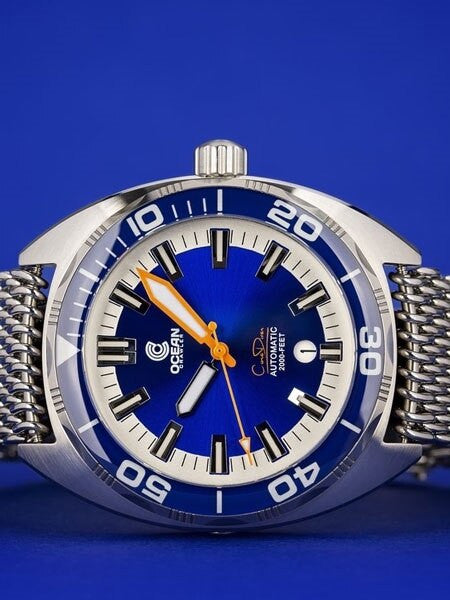 Ocean Crawler Core Diver Swiss Automatic Watch with AR Sapphire Crystal #CD-117
