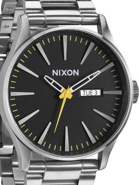 Nixon The Sentry SS Grand Prix Quartz Watch, Day and Date #A356-1227
