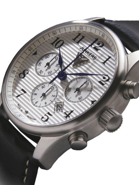 Junkers Iron Annie Valjoux 7753 Automatic Chronograph Watch with Sapphire Crystal #6618-1