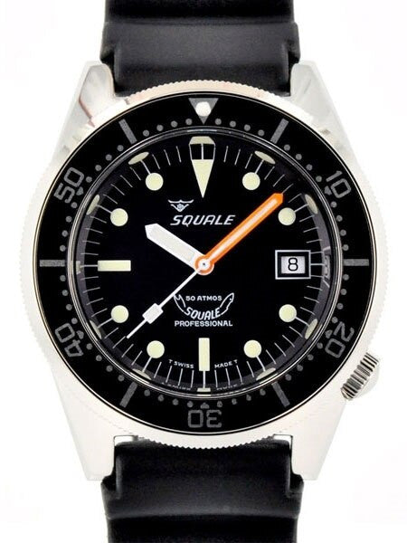 Scratch and Dent - Squale 500 meter Professional Swiss Automatic Dive watch with Sapphire Crystal #1521-026-A 2