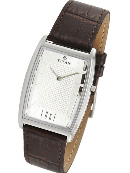Titan Edge Dress Watch with Precision Quartz Movement and Sapphire Crystal #1575SL01