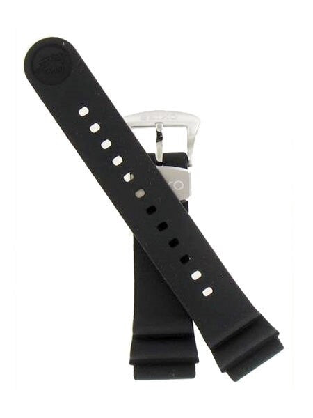 Seiko 20mm OEM Soft Pliable Rubber Dive Strap for SPB053 and SBDC053 #R02C011J9