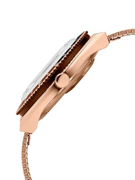 Q Timex Reissue of 1970's 38mm Rose Goldtone Bracelet Watch #TW2U61500ZV