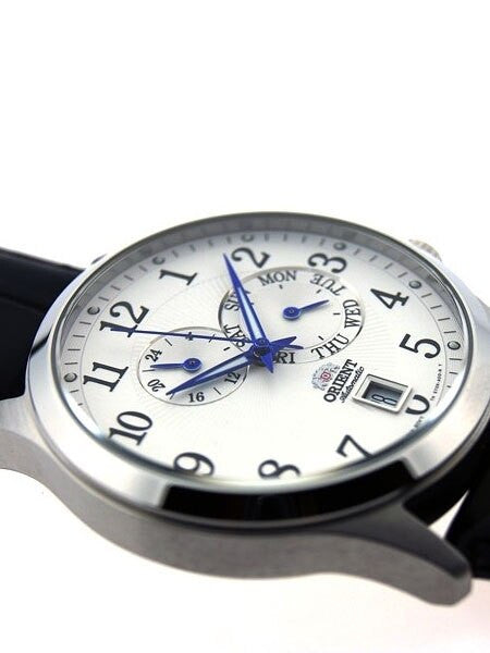 Orient Cosmos Automatic Watch with 24-hr Sub-dial and Day-Date #ET0K003W