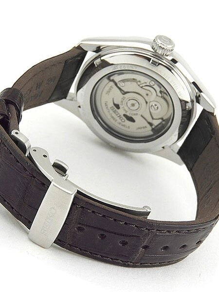 Scratch and Dent - Seiko Presage Automatic Dress Watch with White Dial and Sapphire Crystal #SARX041