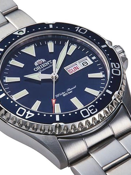 Orient Kamasu Blue Dial Automatic Dive Watch with Sapphire Crystal #RA-AA0002L19A