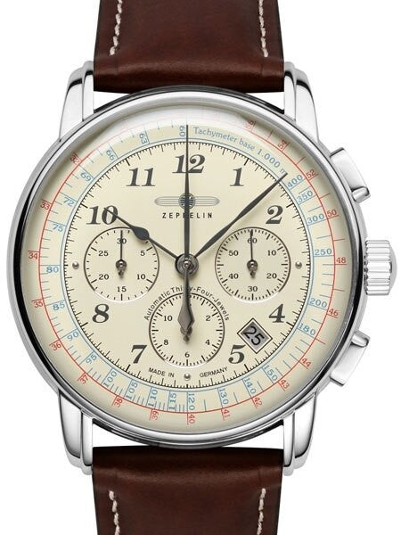 カミロ王子 Graf Zeppelin 34-jewel Automatic Chronograph Watch with K1