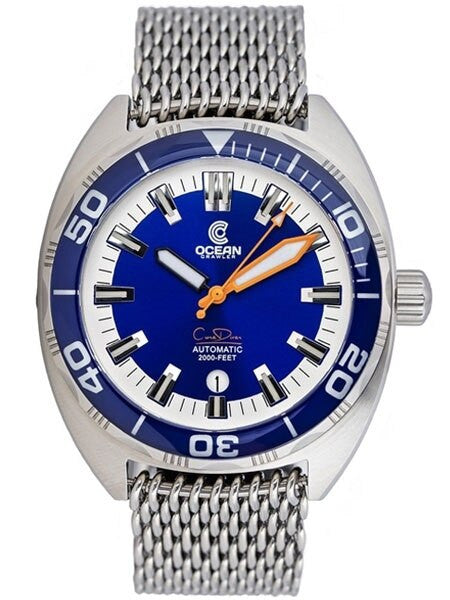 Ocean Crawler Core Diver Swiss Automatic Watch with AR Sapphire Crystal #CD-117