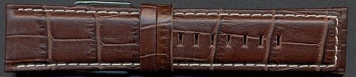 Brown Palermo Style Strap with Heavy Padding, Contrast Stitching #PAL-72980