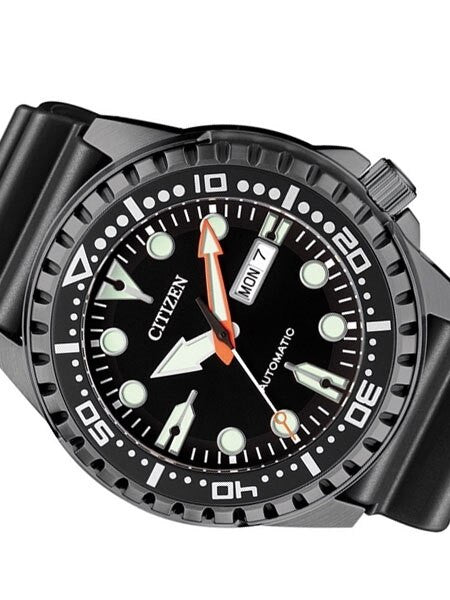 Citizen Automatic Marine Sport Watch with Rubber Dive Strap #NH8385-11E